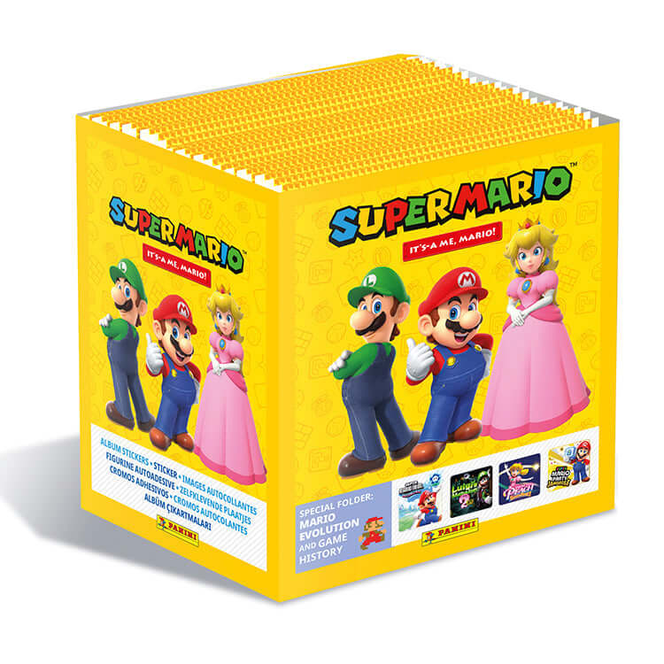 Super Mario Sticker Starter Pack - Panini Super Mario Sticker Starter Pack - Panini