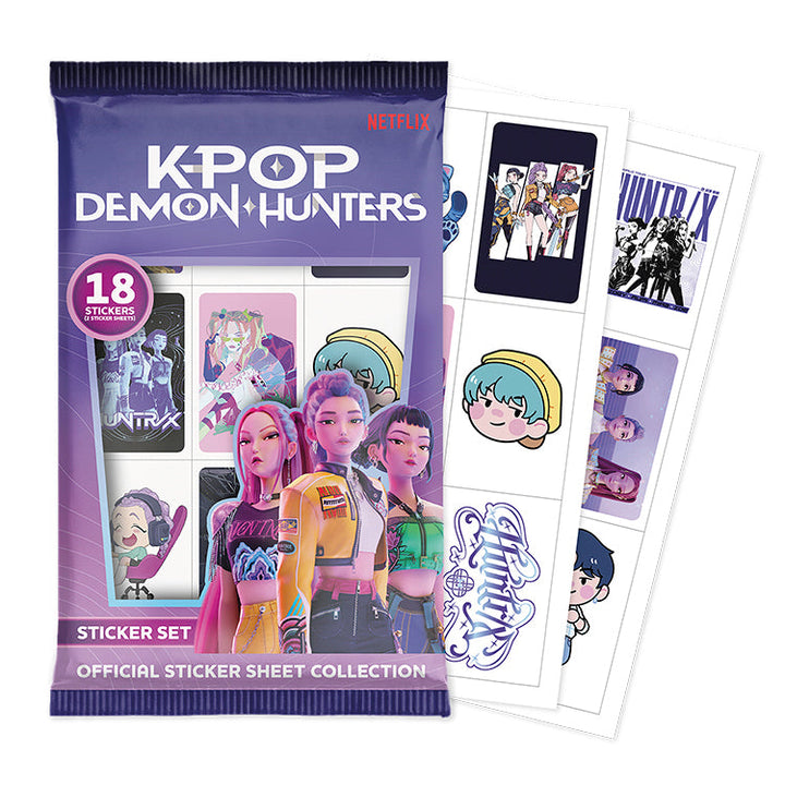 K-Pop Demon Hunters Sticker Sheet