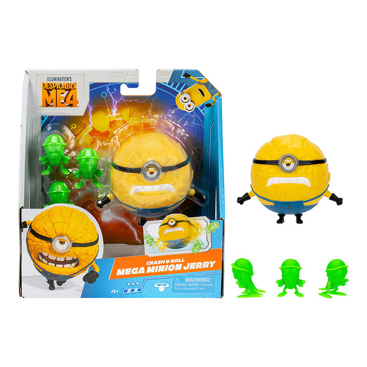 Despicable Me 4 Mega Minion 4-inch actiefiguur - Jerry