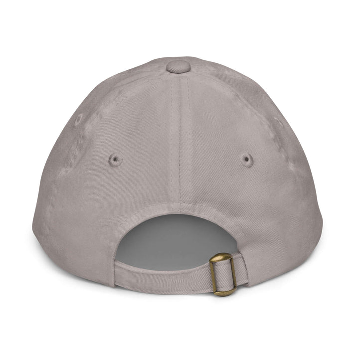 Back view of AFK Youth baseball cap showcasing adjustable strap and eyelets for breathability.