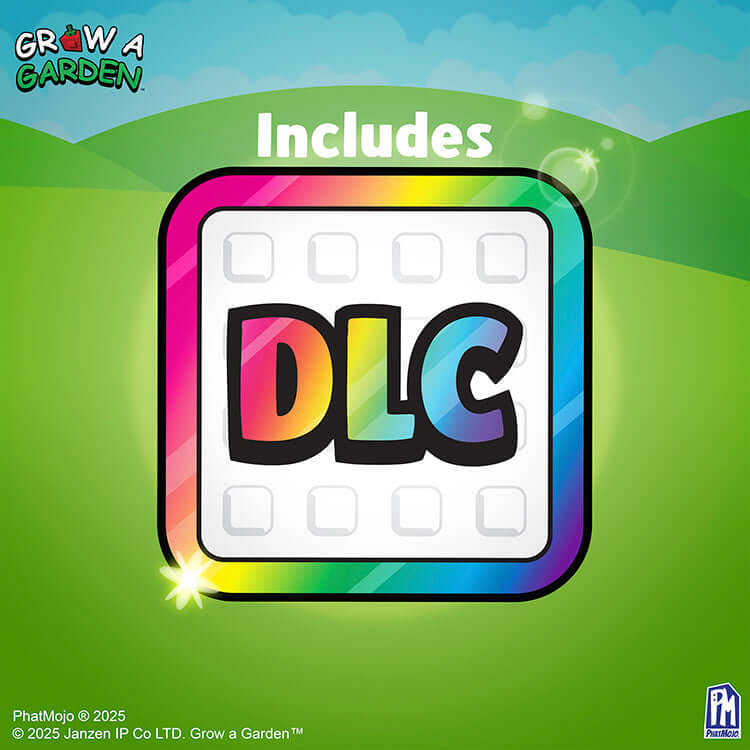 Grow A Garden Series 1 Rare Crops Bundle includes DLC for enhanced gardening fun.