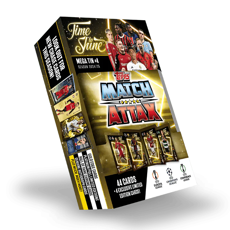 Match Attax: 24/25 Mega Tin 'Time To Shine' (enkel blikje)