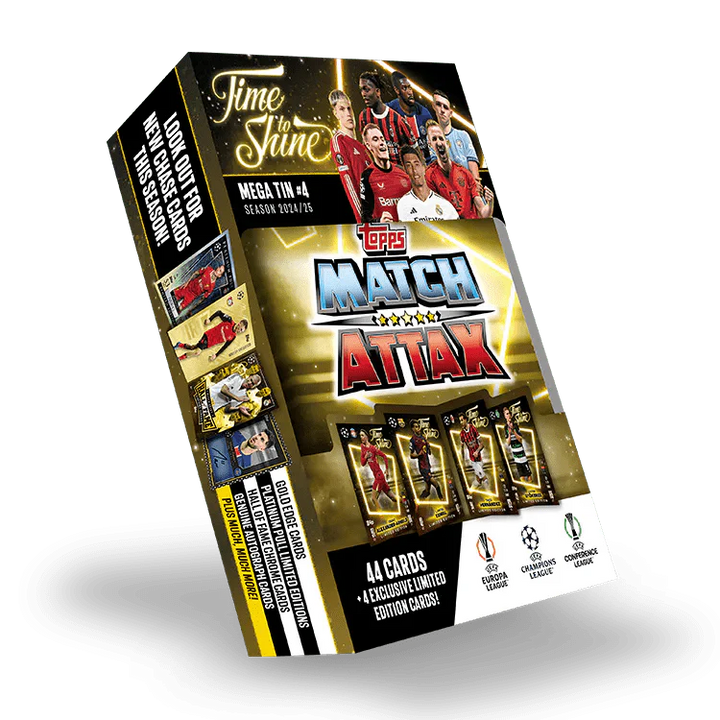 Match Attax: 24/25 Mega Tin 'Time To Shine' (enkel blikje)