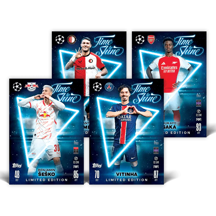 Match Attax: 24/25 Mega Tin 'Time To Shine' (enkel blikje)