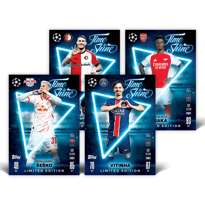 Match Attax: 24/25 Mega Tin 'Time To Shine' (enkel blikje)