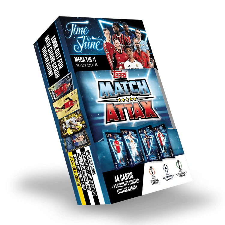 Match Attax: 24/25 Mega Tin 'Time To Shine' (enkel blikje)