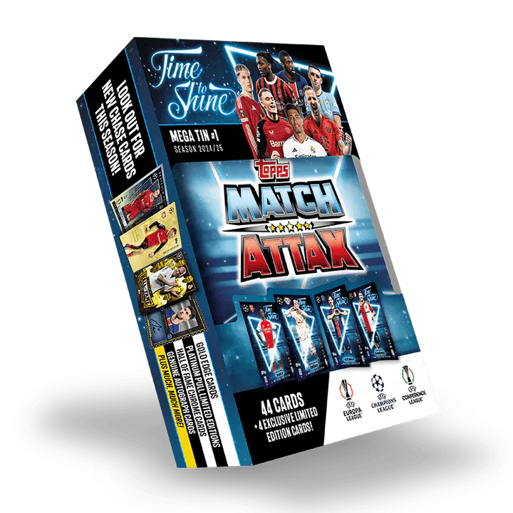 Match Attax: 24/25 Mega Tin 'Time To Shine' (enkel blikje)