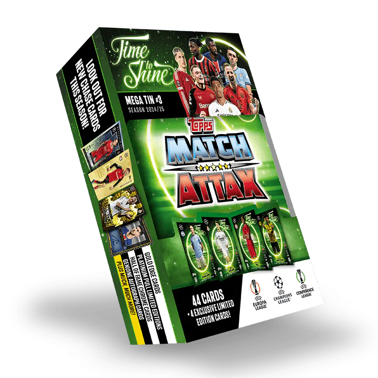 Match Attax: 24/25 Mega Tin 'Time To Shine' (enkel blikje)