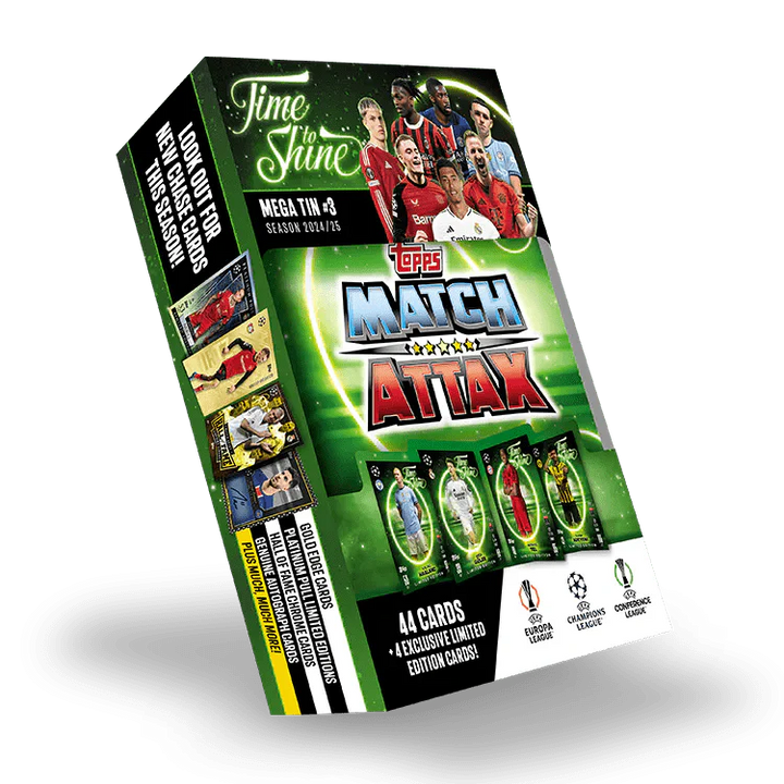 Match Attax: 24/25 Mega Tin 'Time To Shine' (enkel blikje)