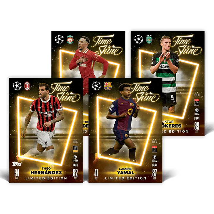 Match Attax: 24/25 Mega Tin 'Time To Shine' (enkel blikje)