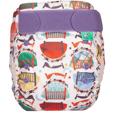 Tots Bots EasyFit Star Nappy All-in-one Colour: Ten in the Bed reusable nappies Earthlets