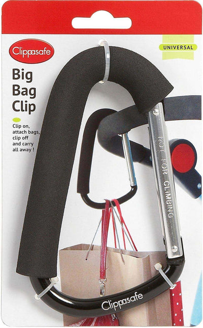 Clippasafe Big Bag Stroller Clip baby care safety Earthlets