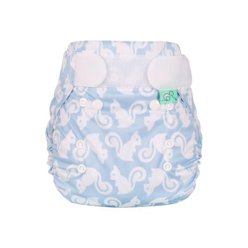 Tots Bots Bamboozle Nappy Wrap Colour: Above the Clouds Size: Size 1 (6-18lbs) reusable nappies Earthlets