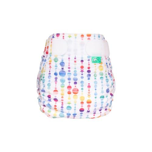 Tots Bots Bamboozle Nappy Wrap Colour: Above the Clouds Size: Size 1 (6-18lbs) reusable nappies Earthlets