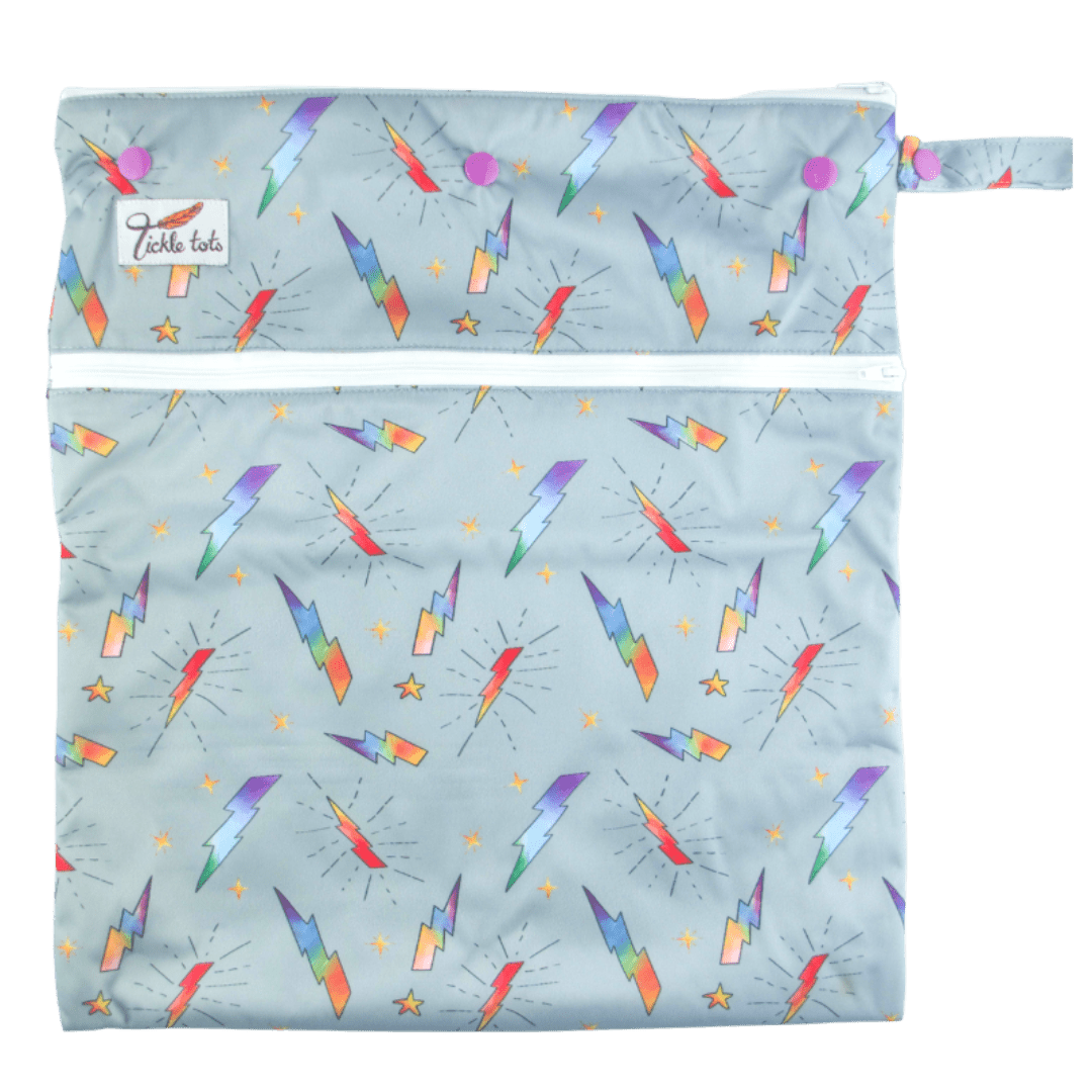 Tickle TotsWet BagColour: Sparksreusable nappies buckets & accessoriesEarthlets