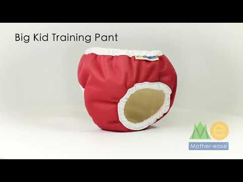 Mother-ease Big Kid Training Pants Colour: Bee Kind Size: S potty training reusable pants Earthlets