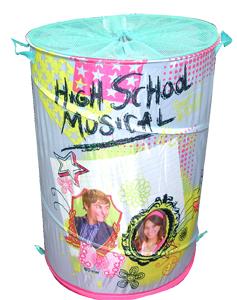High School Musical 2 Round Storage Tidy Suitable for 6 years + | Earthlets.com