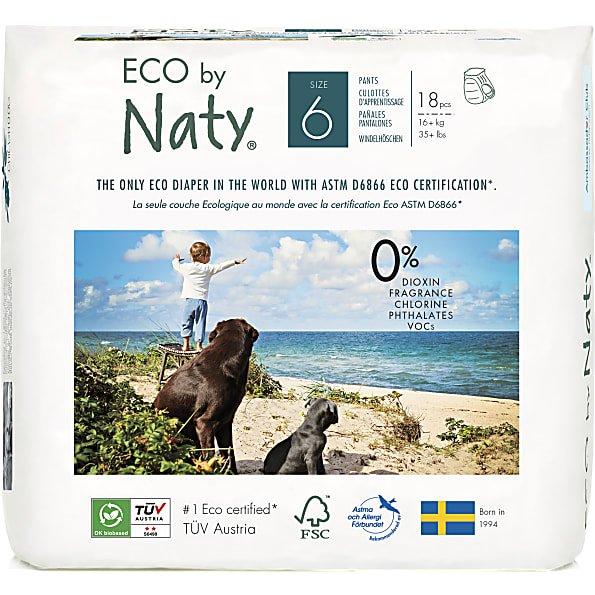 Naty| Size 6 Pull Up Pants - 18 pack | Earthlets.com |  | disposable nappies size 6